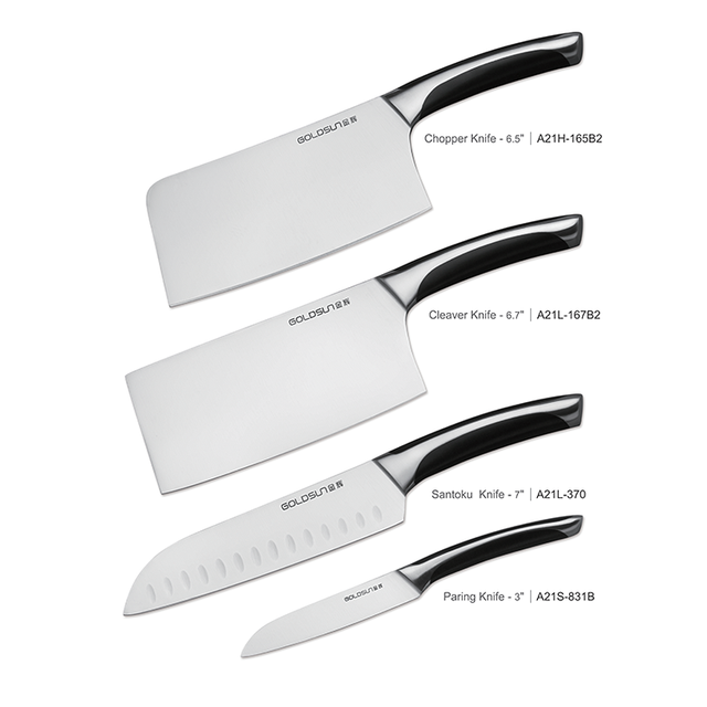 Set di coltelli da chef ad alto contenuto di carbonio