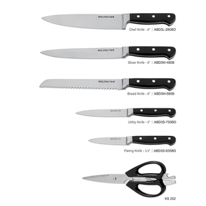 Messerblock-Set mit Abs-Griff