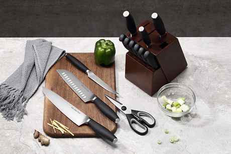 Keukenmessenblokset met schaar