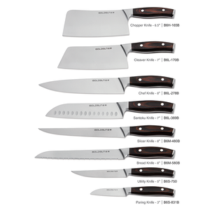 Pucker Messerblock-Set mit Holzgriff