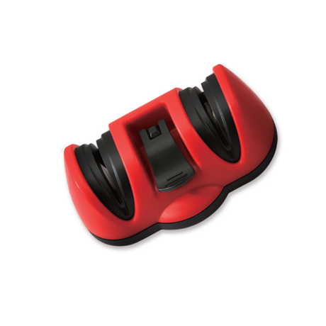 Roter modischer Messersch&auml;rfer